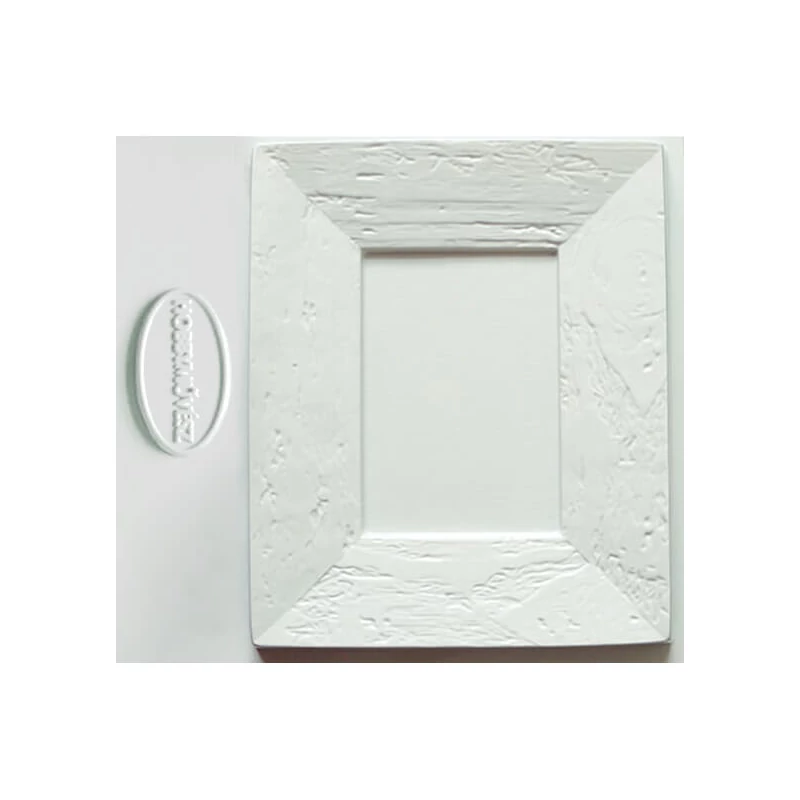 Plastová odlievacia forma Hobbyművész - rám na obraz, vzor dreva, 10x15 cm