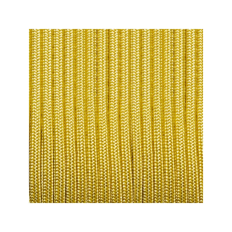 Paracord 350, v metroch, 3 mm - zlatý kov