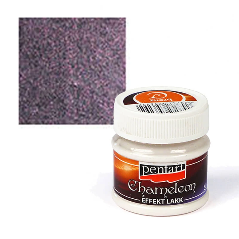Lak s chameleónovým efektom Pentart, 50 ml - bronzový