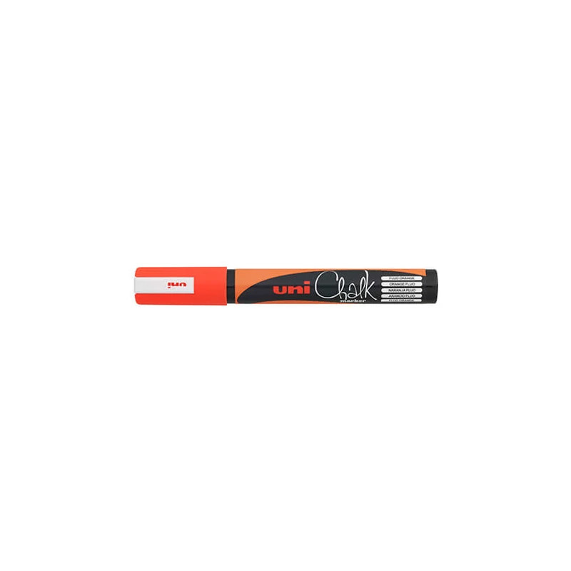 Kriedový popisovač, 2 mm - oranžový