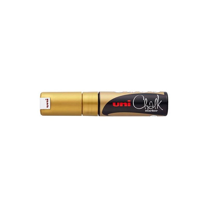 Kriedový popisovač, 8 mm - zlatý