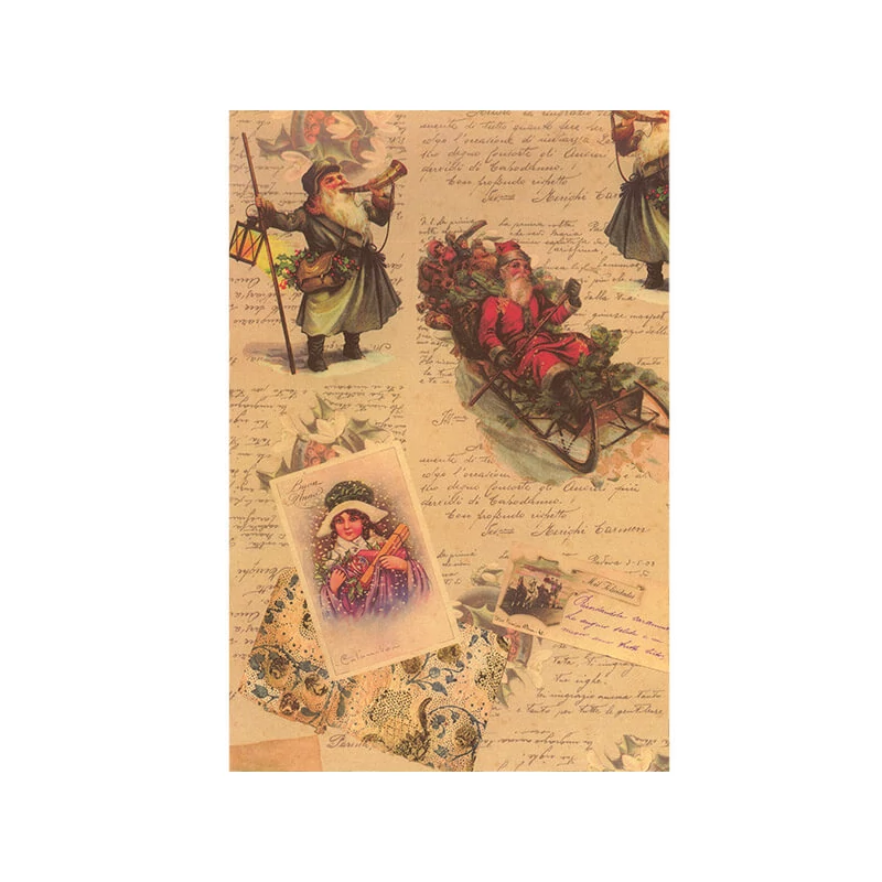 Papier na decoupage Tassotti - zimná nostalgia