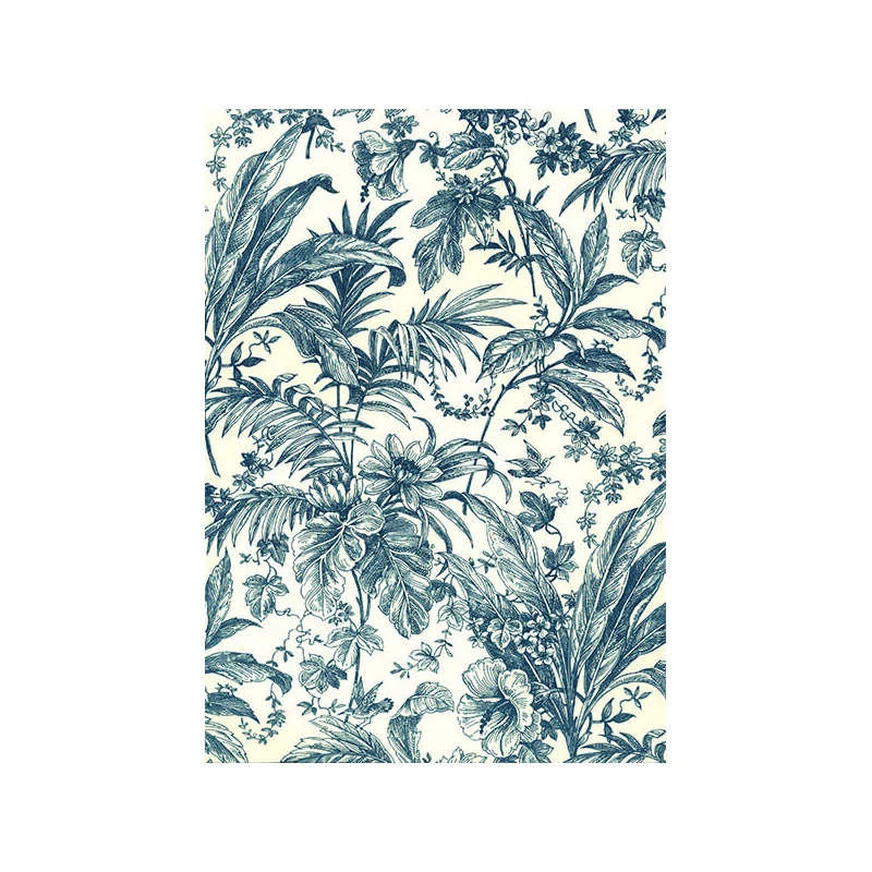 Papier na decoupage Tassotti - listy modré