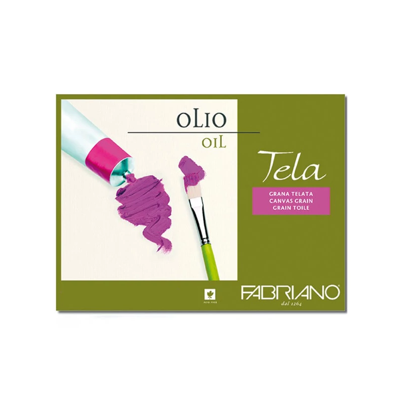 Olejový blok Fabriano Tela, 300 g - 30x40 cm