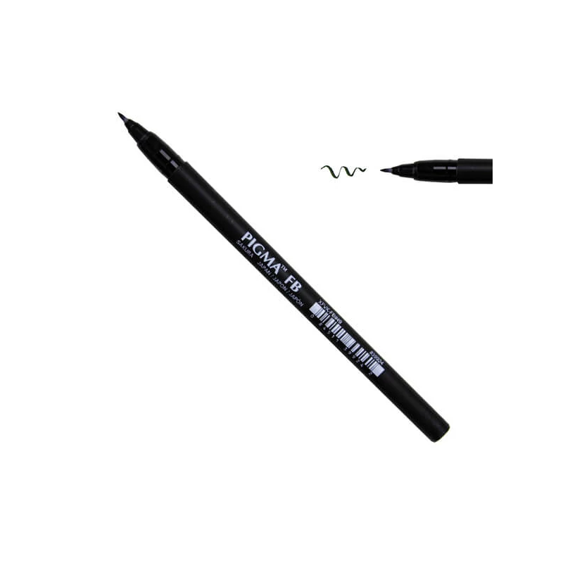 Štetcový popisovač Sakura Pigma Brush, FB - čierny