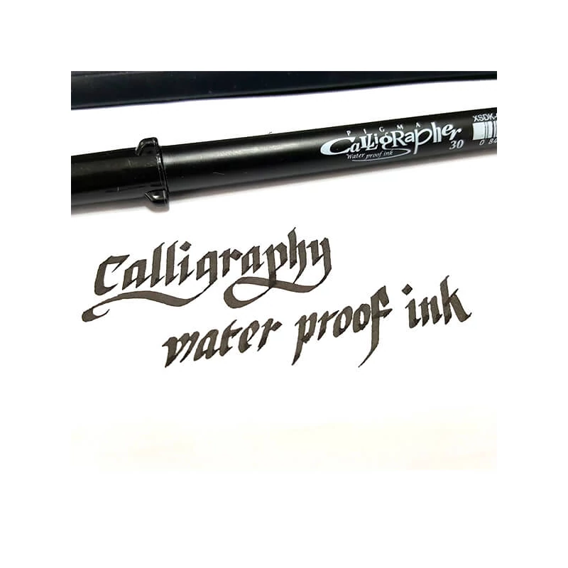 Popisovač Sakura Pigma Calligrapher, 20 - čierny
