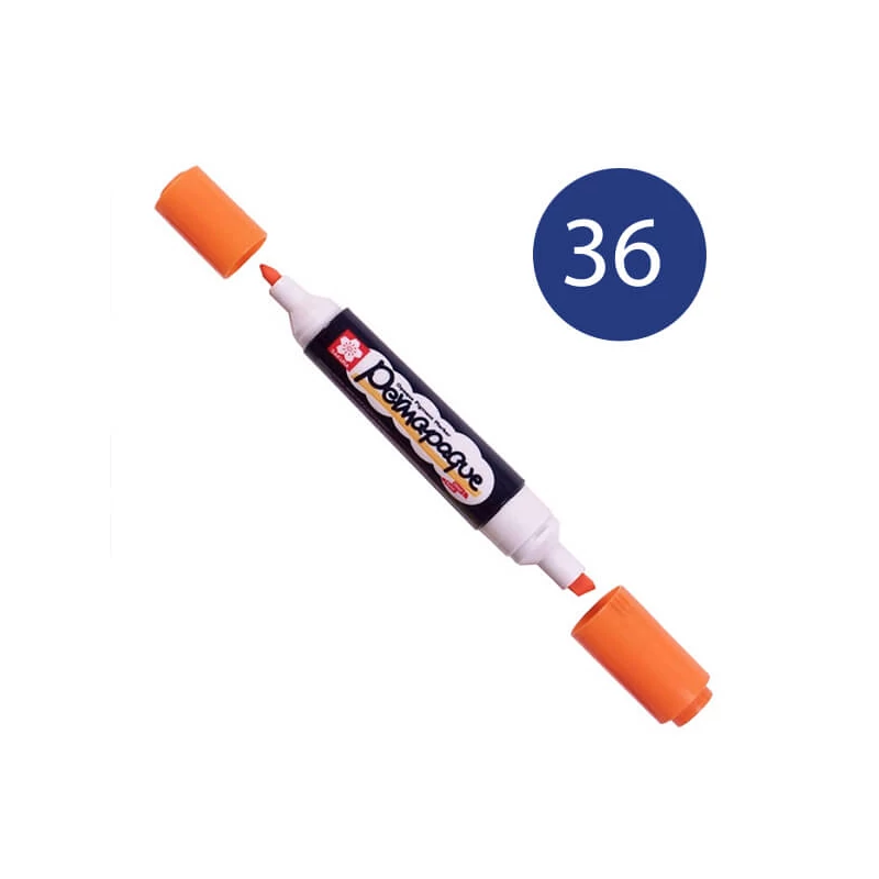 Obojstranný popisovač Sakura Permapaque Twinpoint - 36, blue