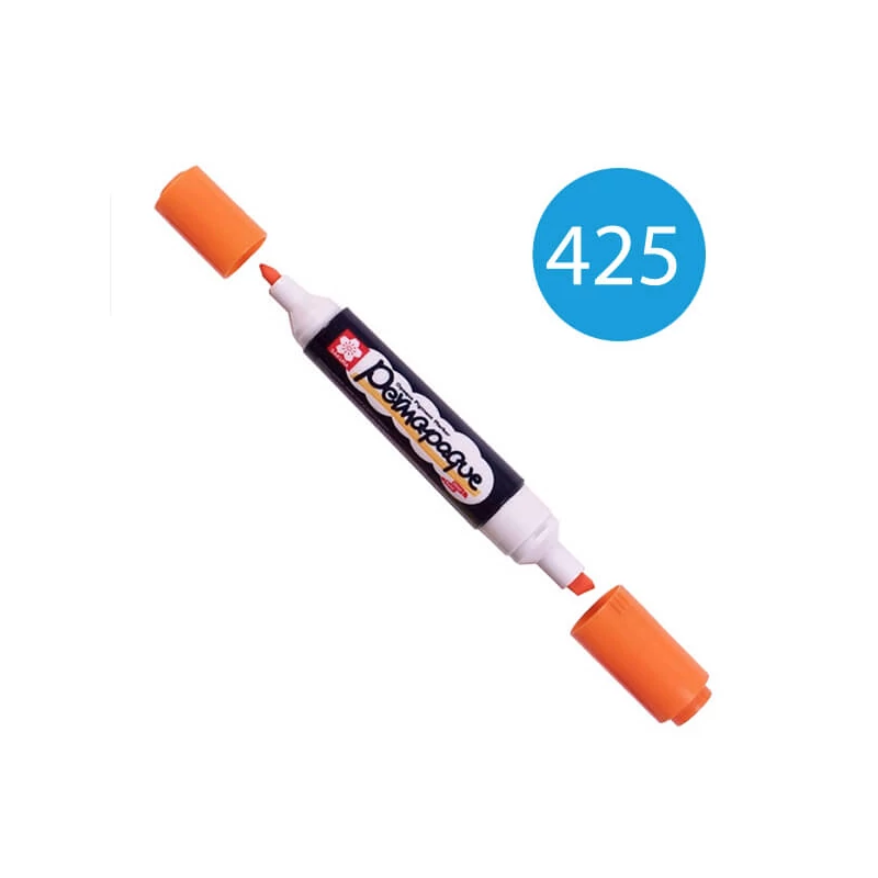 Obojstranný popisovač Sakura Permapaque Twinpoint - nebesky modrá, 425