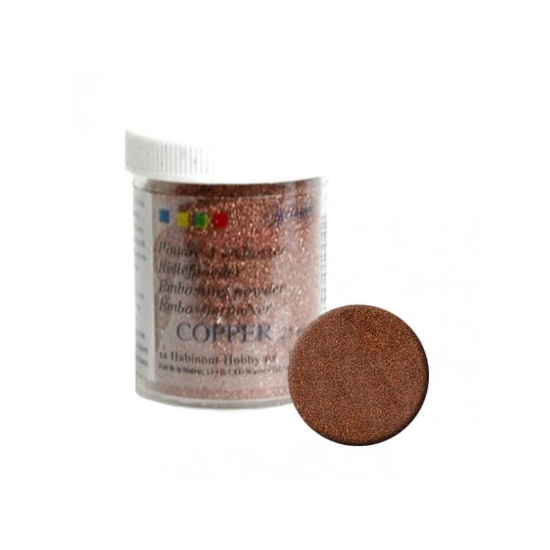 Prášok na embosovanie - copper