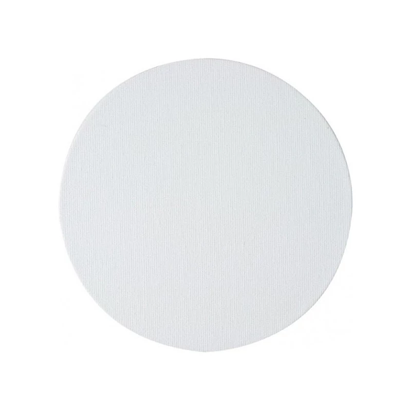 Šepsované maliarske plátno AMI - 15 cm, okrúhle