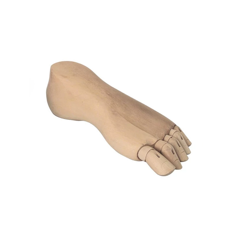 Drevená figurína, nohy - 24 cm, ľavá