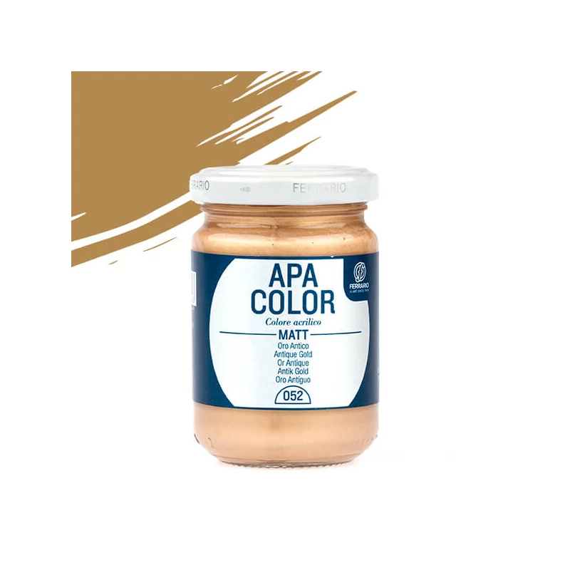 Akrylová farba APA Color, 150 ml - 52, antique gold