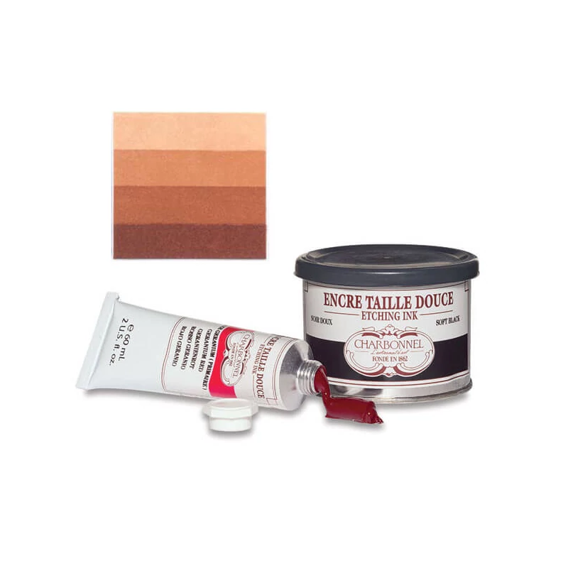 Hĺbkotlačová farba Charbonnel, 200 ml - burnt sienna