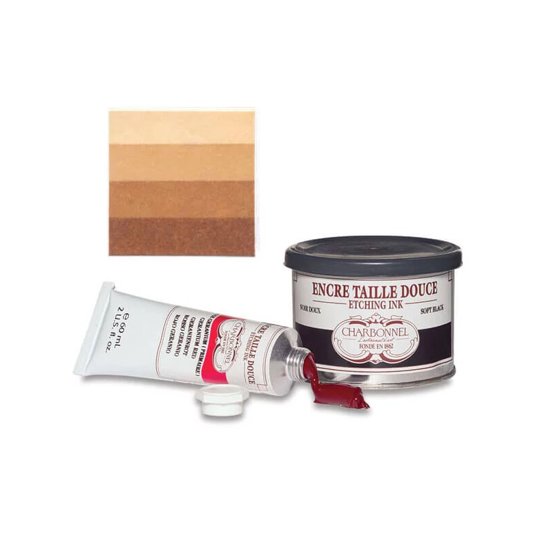 Hĺbkotlačová farba Charbonnel, 60 ml - burnt umber