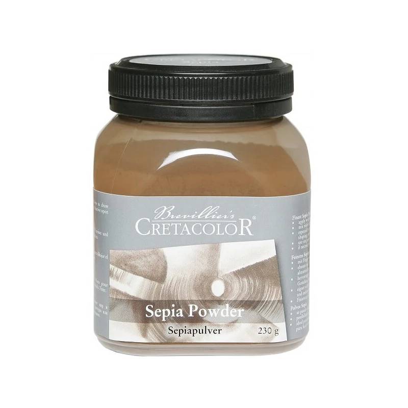 Sépiový prášok Cretacolor, 230 g