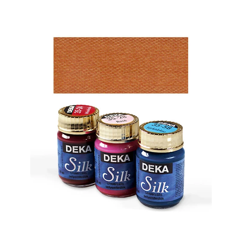 Kontúra na hodváb Deka Silk 25 ml - 79 vlákien hnedá