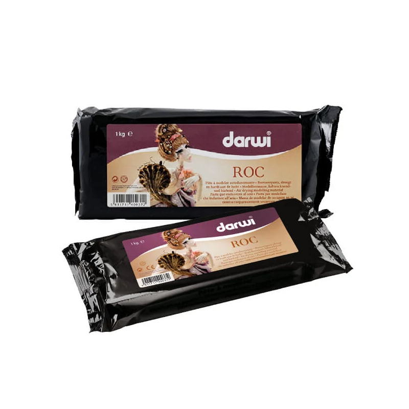 Plastelína schnúca na vzduchu Darwi ROC, 1000 g - biela