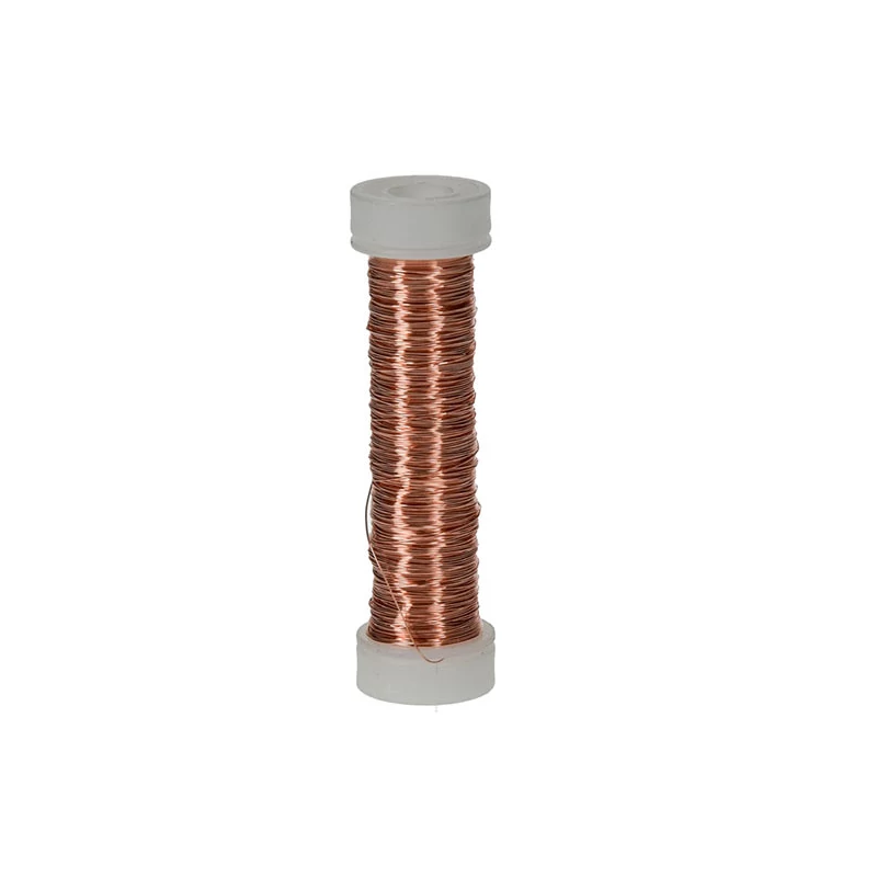 Šperkársky drôt, 0,3 mm, 25 m - metalická meď