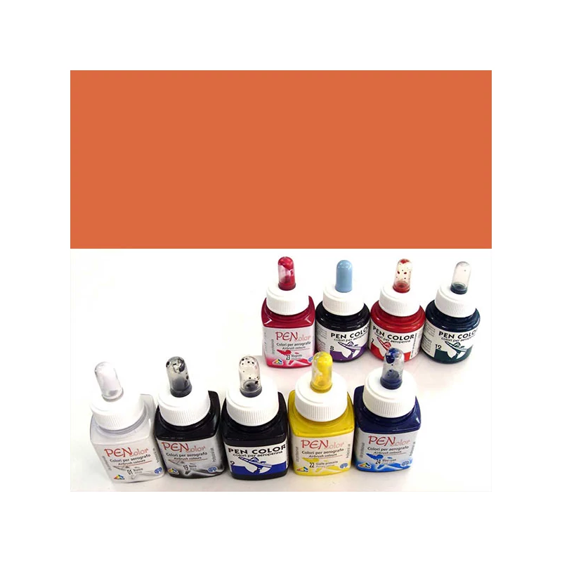 Farba do retušovacieho pištoľa Ferrario Pen Color, 50 ml - 05, orange