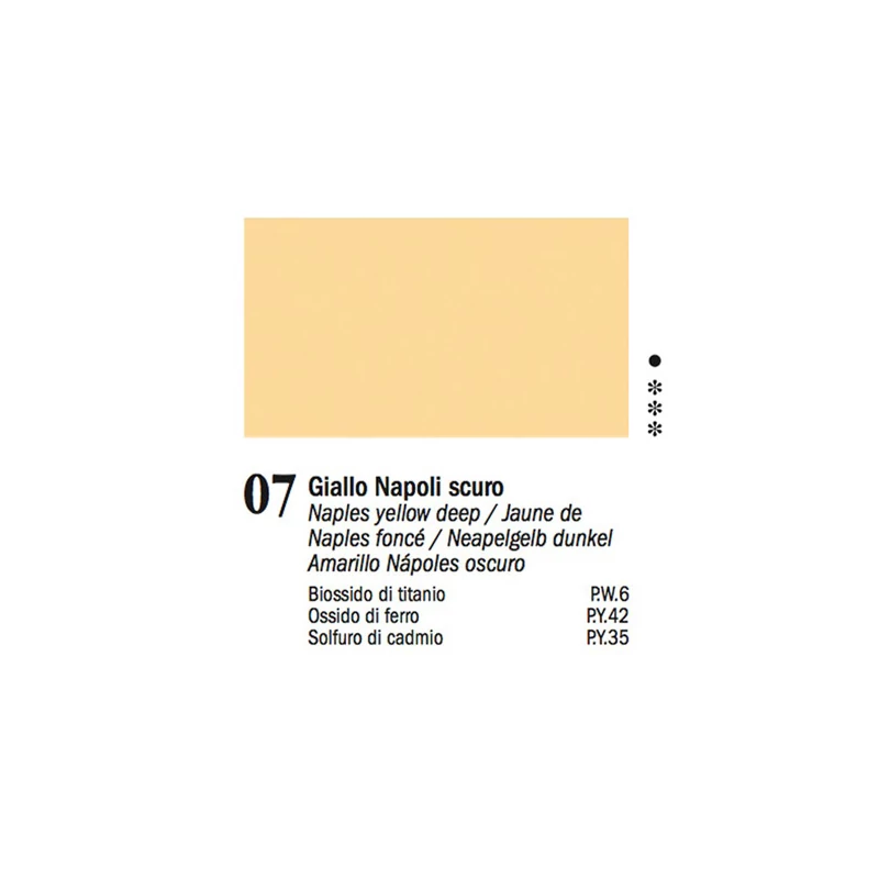 Olejová farba Ferrario Van Dyck, 20 ml - 07, naples yellow deep