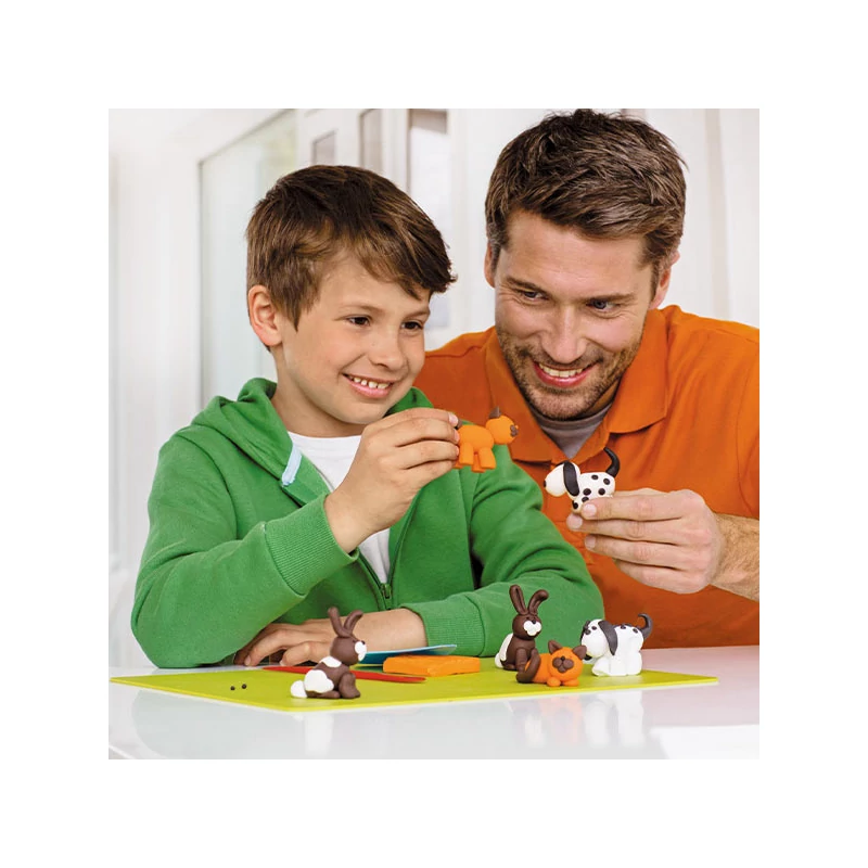 Modelovacia hmota do rúry FIMO Kids, 42 g - hnedá (8030-7)