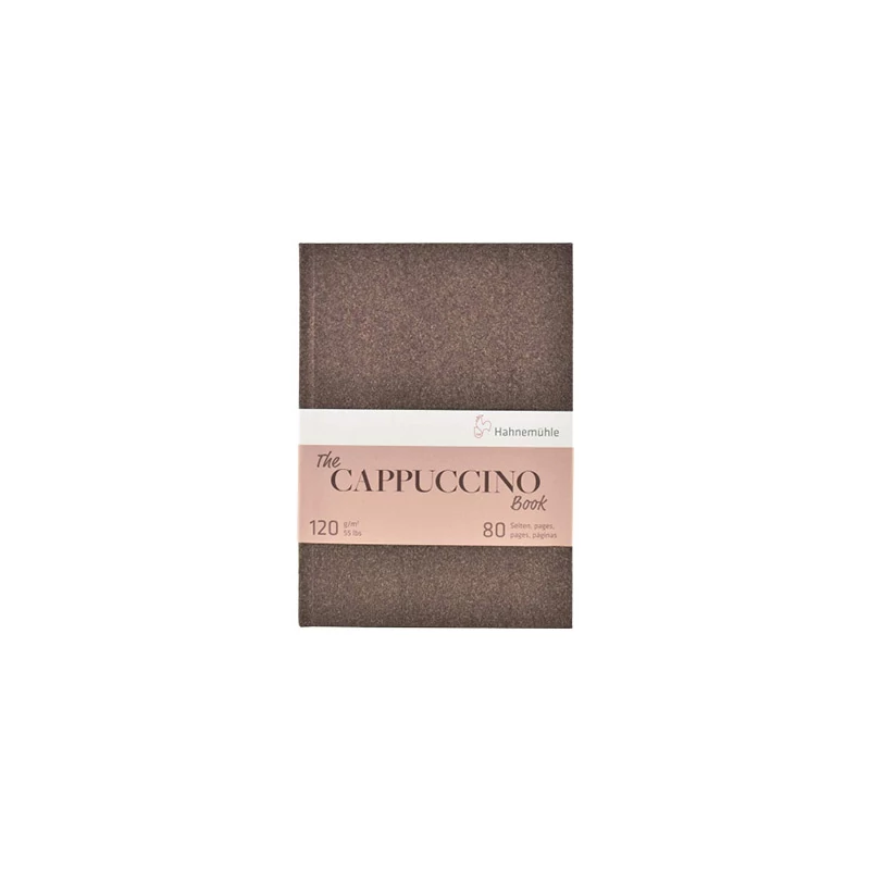 Náčrtník a skicár Hahnemühle The Cappuccino Book, 120 g, 40 listov - A5