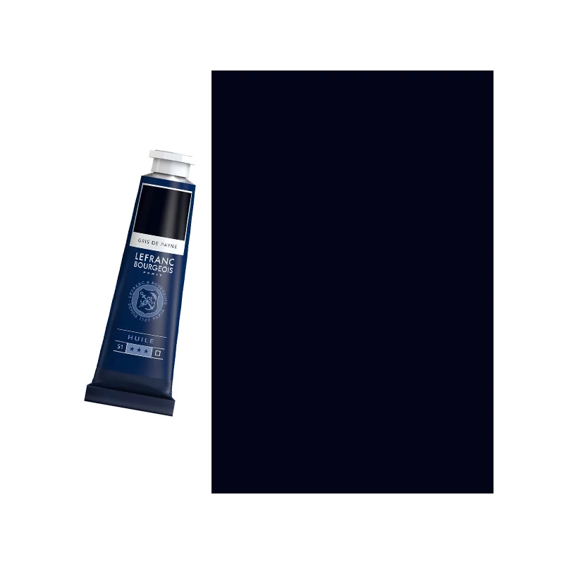 Olejová farba L&B Fine Oil, 40 ml - 261, payne grey