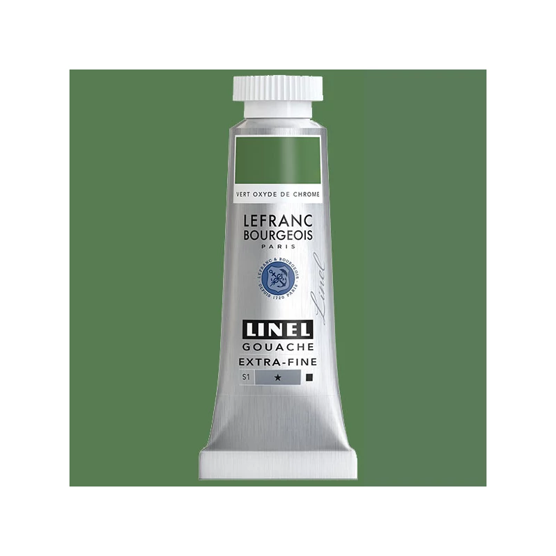 Gvašová farba L&B Linel extra fine, 14 ml - 542, chrome oxide green