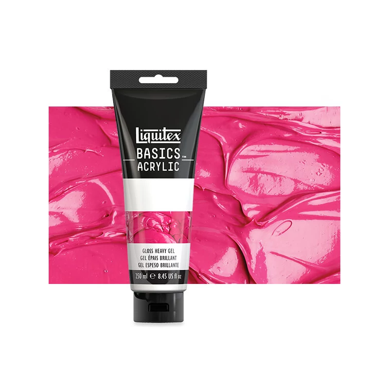 Liquitex Basics Gloss Heavy Gel zahusťovacie médium, 250 ml - lesklý