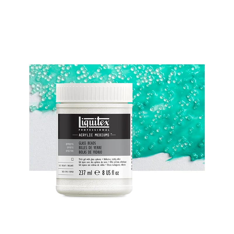 Liquitex Glass Beads médium na efekt sklenených korálok, 237 ml