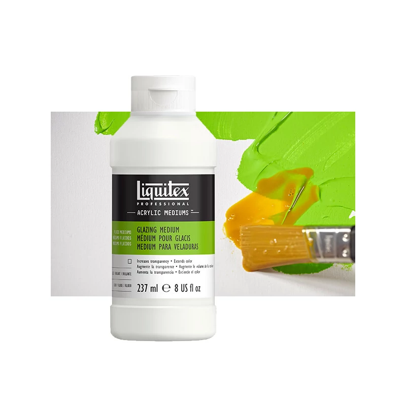 Liquitex Glazing Fluid leštiaci médium, 237 ml
