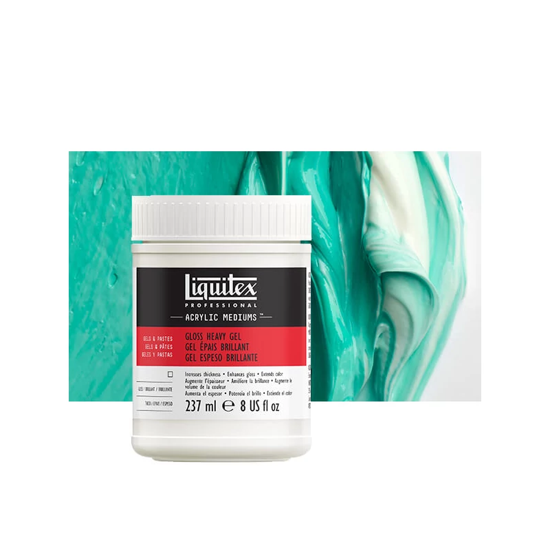 Zahusťovacie médium Liquitex Gloss Heavy Gel, 237 ml - lesklý