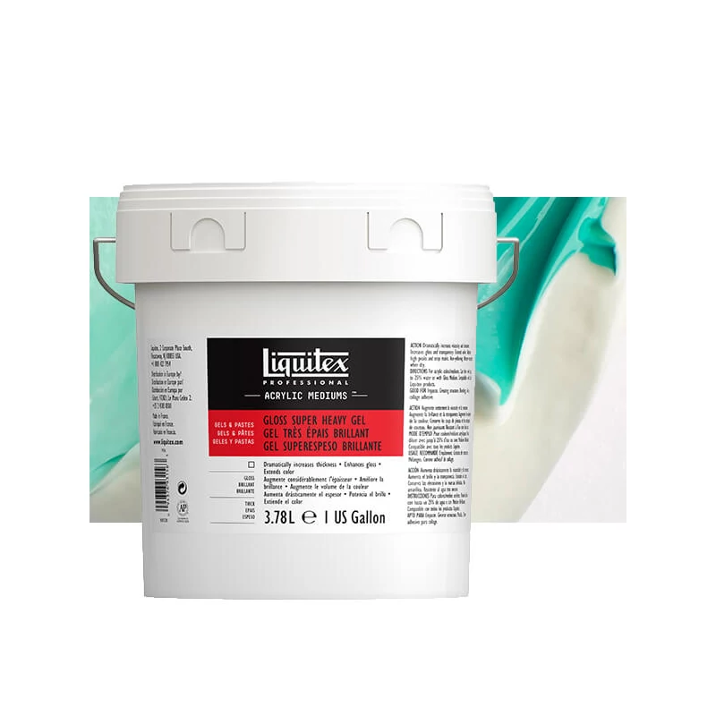 Zahusťovacie médium Liquitex Gloss Super Heavy Gel, 3,78 l - lesklý