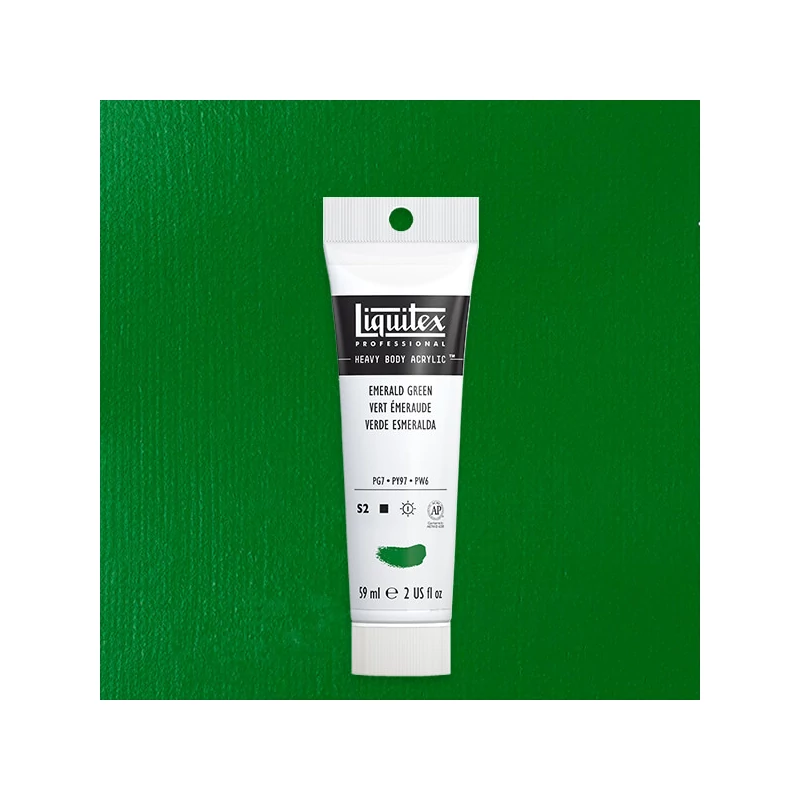 Akrylová farba Liquitex Heavy Body, 59 ml - 450, emerald green