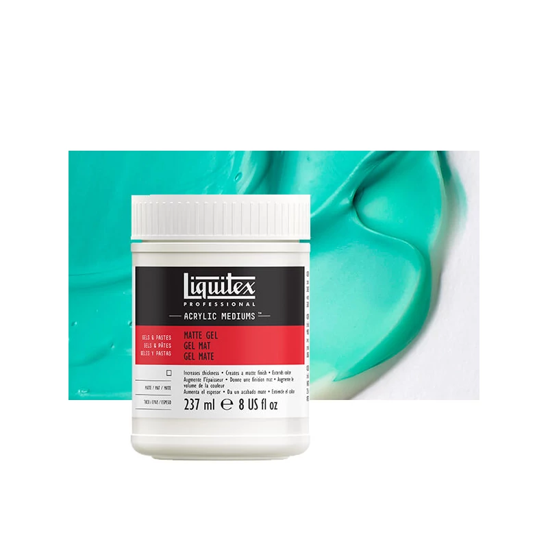 Zahusťovacie médium Liquitex Matte Gel, 237 ml - matný