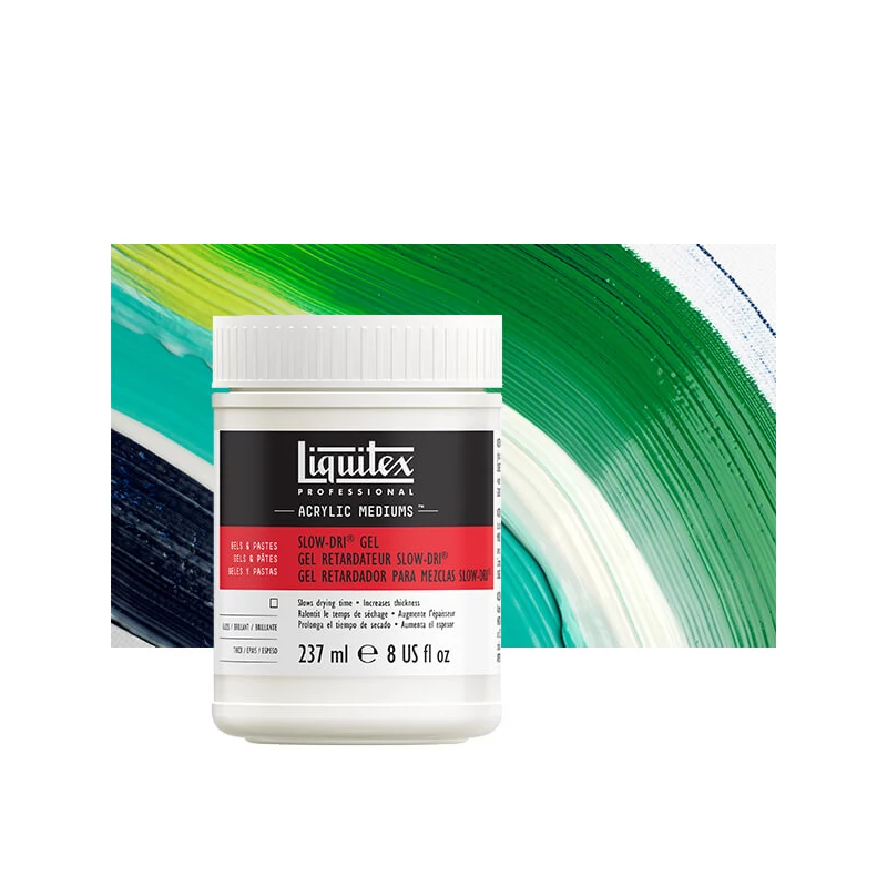 Spomaľovač schnutia Liquitex Slow Dri Gel, 237 ml