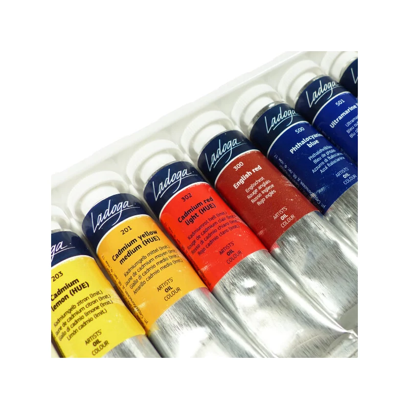 Sada olejových farieb Ladoga - 12x18 ml