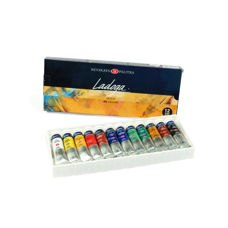Sada olejových farieb Ladoga - 12x18 ml