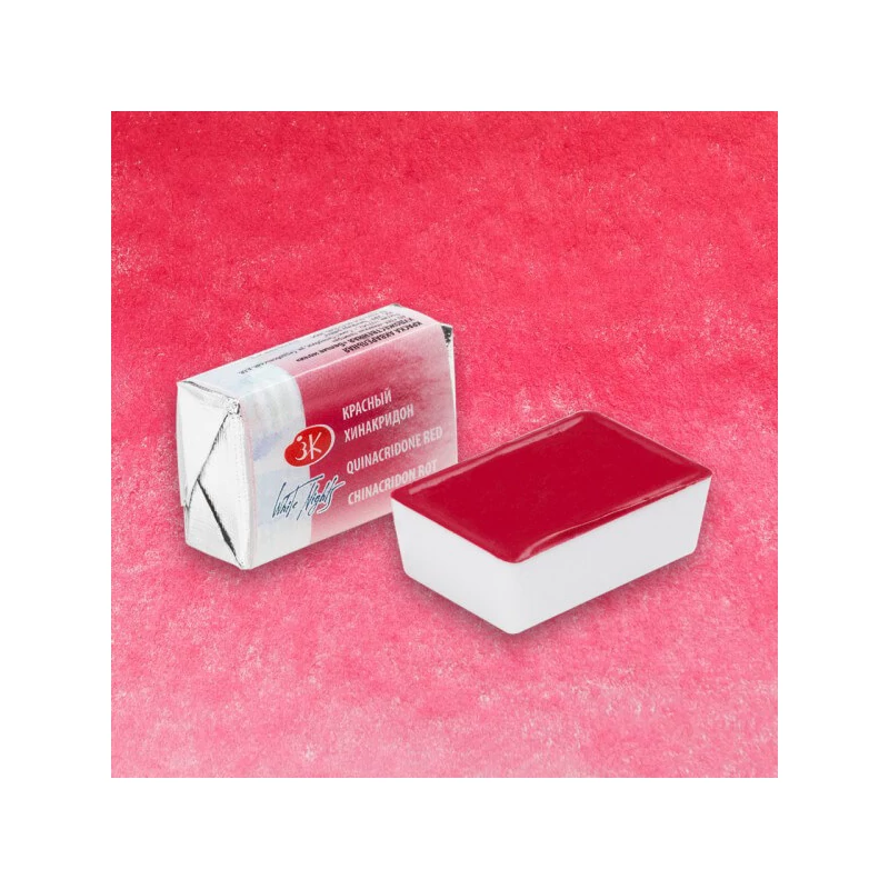 Akvarelová farba v panvičke White Nights, 2,5 ml - 361, quinacridone red