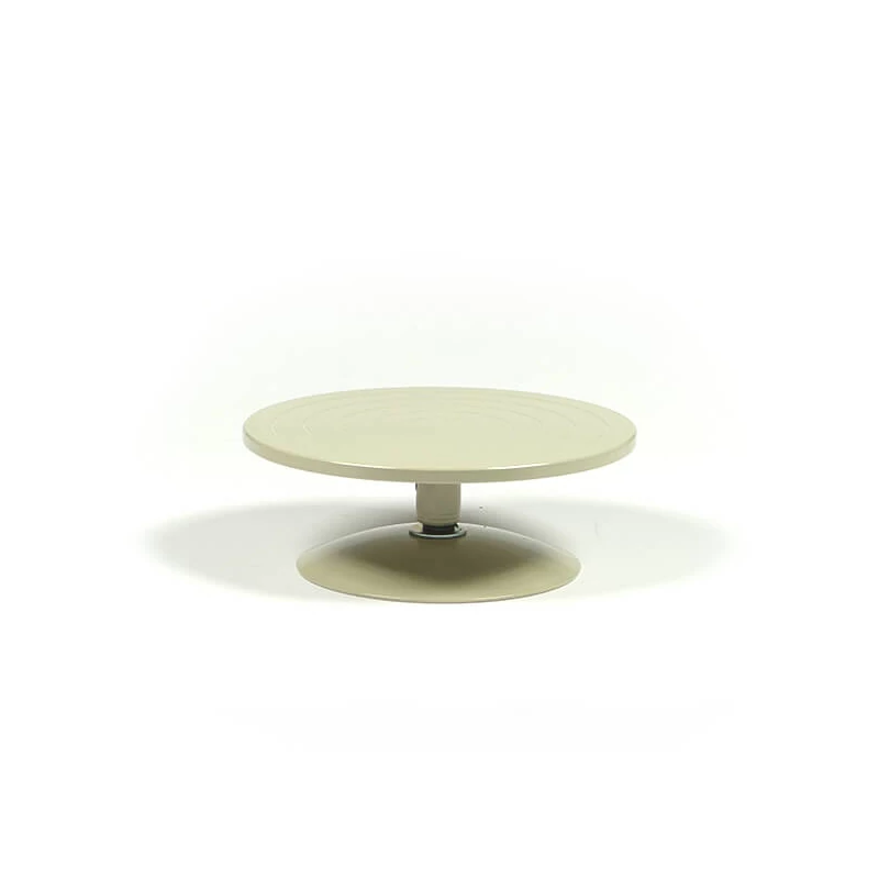 Otočný sochársky stôl - 22 cm, oceľový, nízky