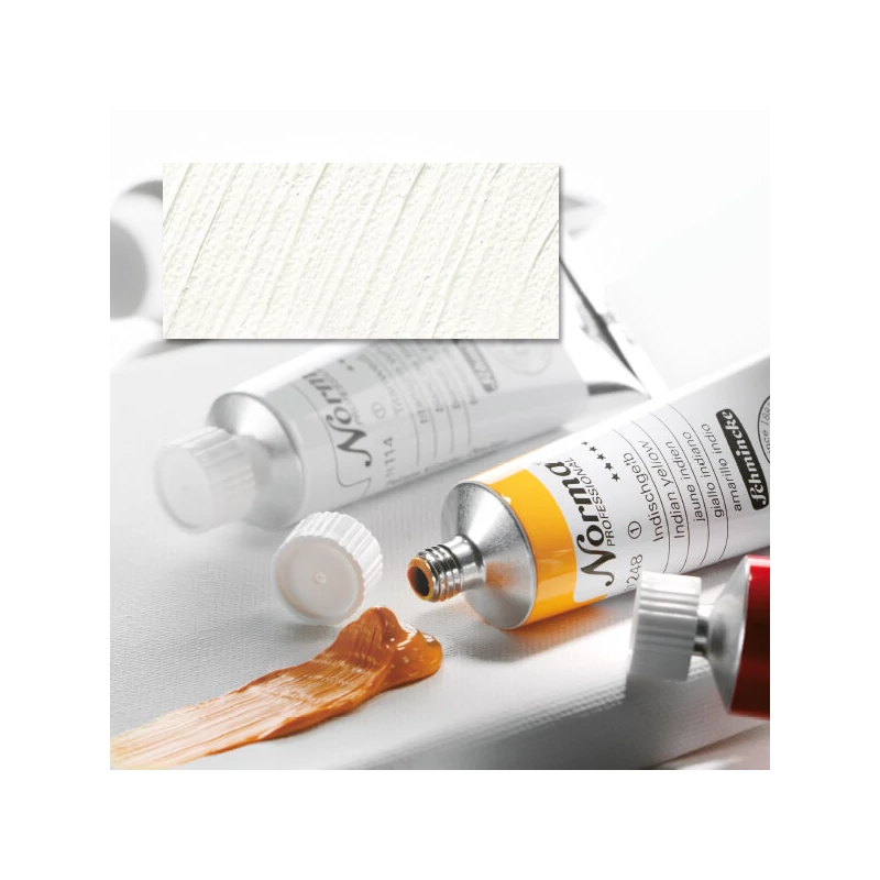 Olejová farba Schmincke Norma, 35 ml - 114, titanium white
