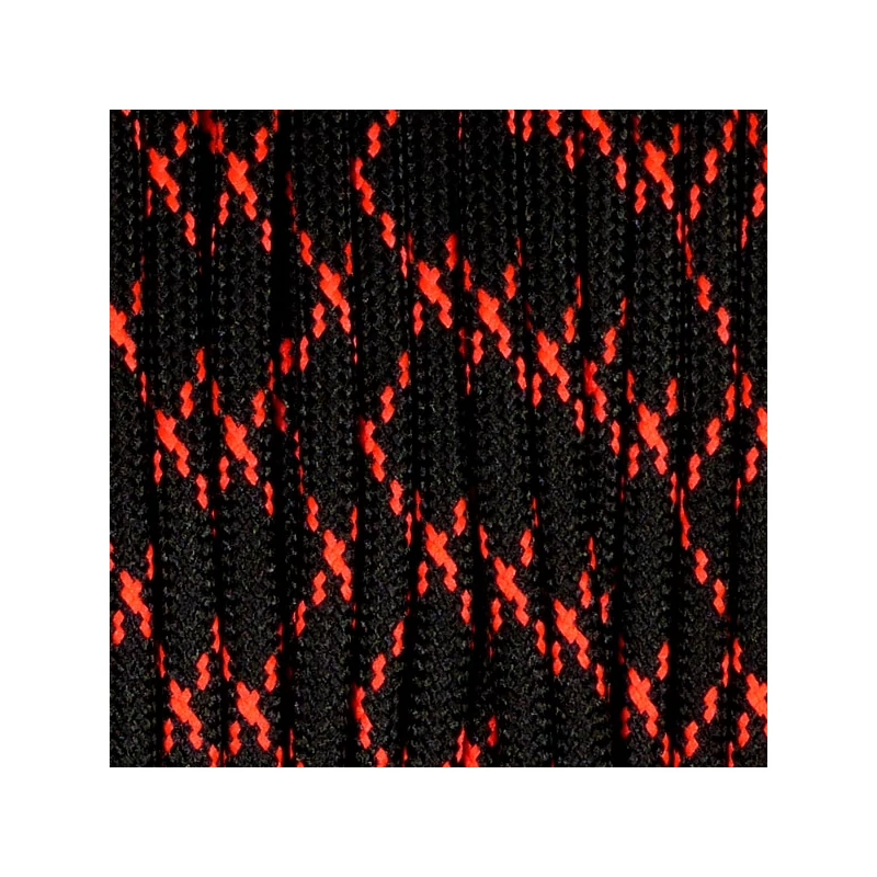 Paracord 550, v metroch, 4 mm - T virus camo červeno-lososový