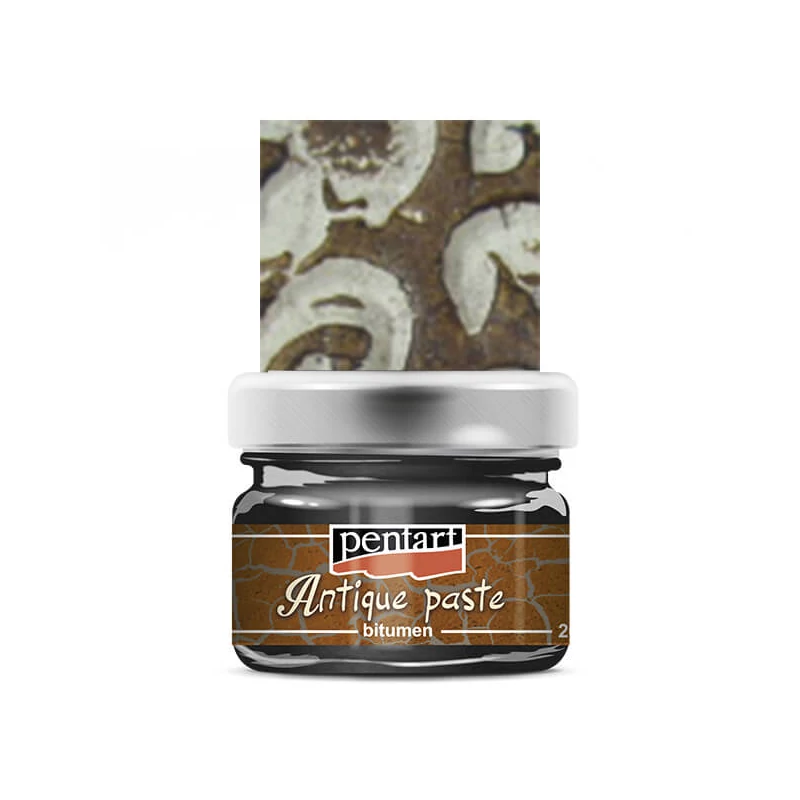 Antikovacia pasta Pentart, 20 ml - umbra