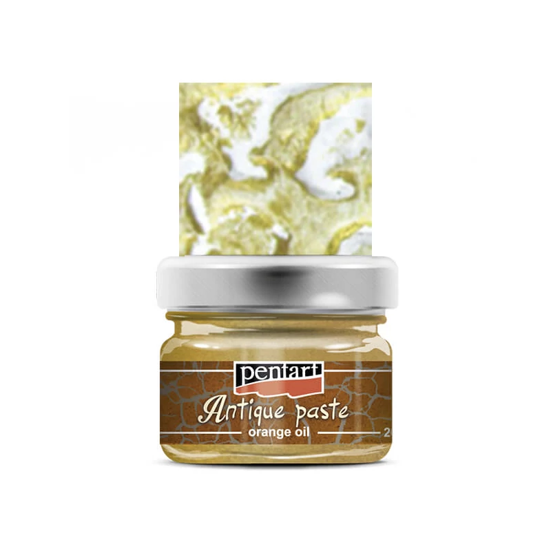 Antikovacia pasta Pentart, 20 ml - zlatá