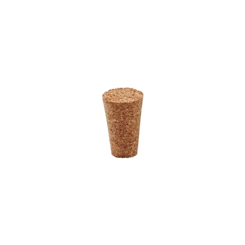 Korková zátka kužeľová - 1,7-2,2 cm ⌀, 1 ks