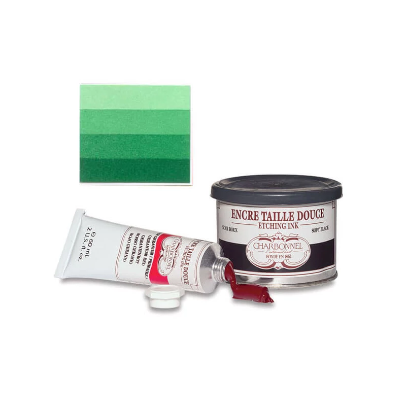 Hĺbkotlačová farba Charbonnel, 200 ml - permanent green