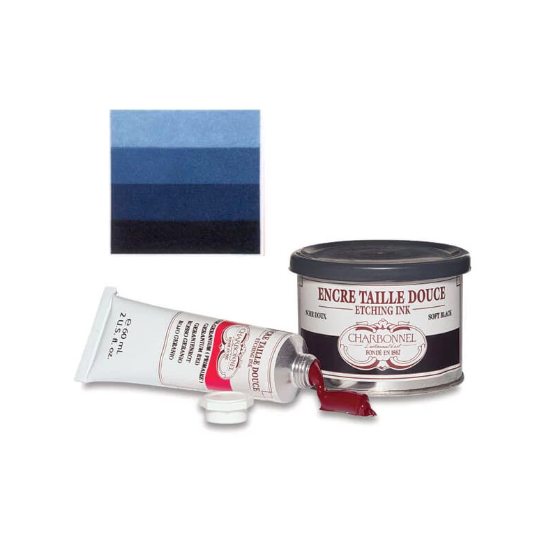 Hĺbkotlačová farba Charbonnel, 60 ml - prussian blue