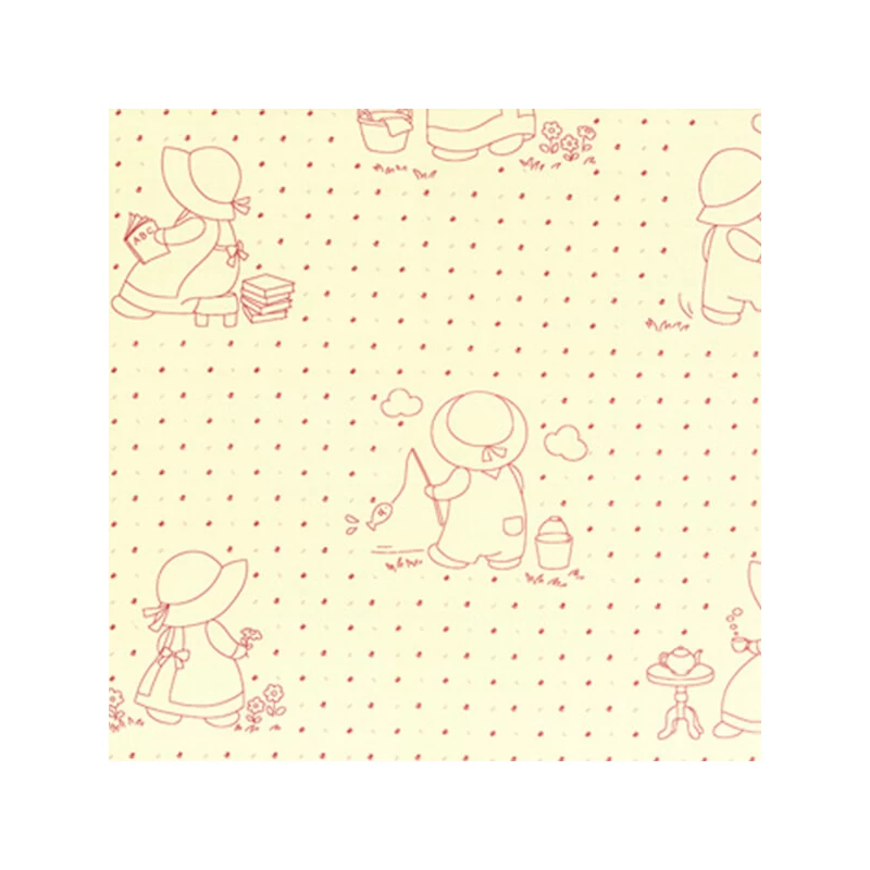 Akcia! Patchworková tkanina - Lecien - Retro 30's  31039-30 Panel, 30cm