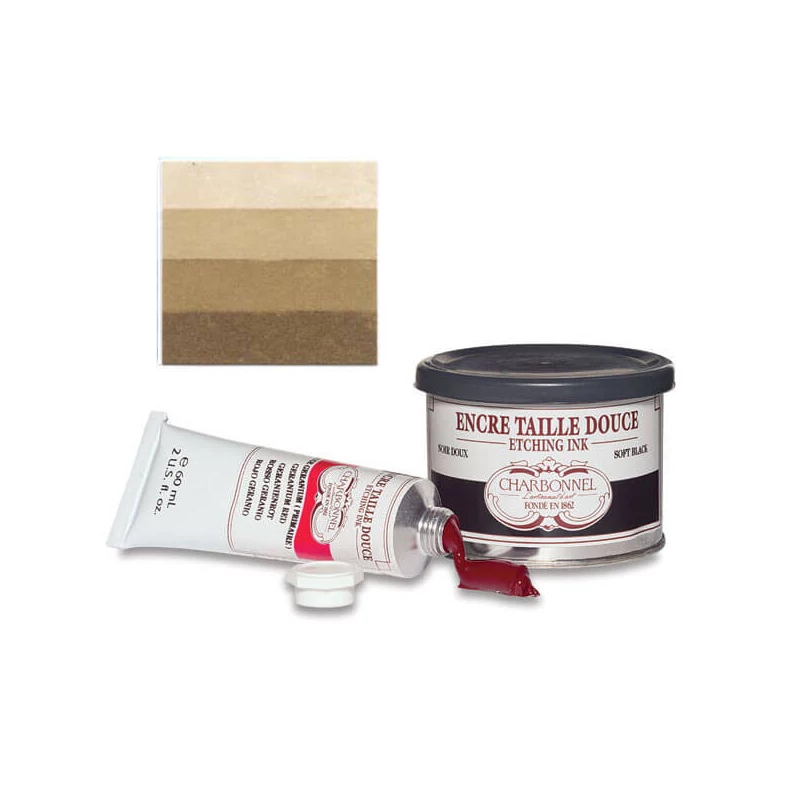 Hĺbkotlačová farba Charbonnel, 60 ml - raw umber