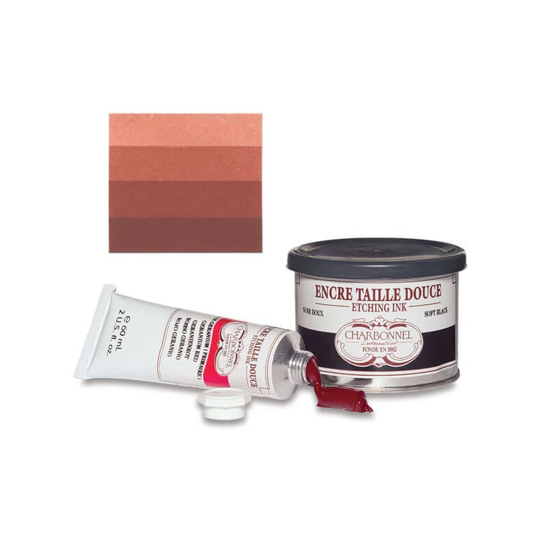 Hĺbkotlačová farba Charbonnel, 200 ml - red ochre
